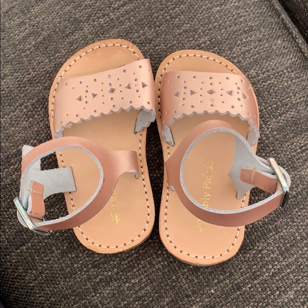 Laguna Baby Toddler Little Girl Leather Sandals